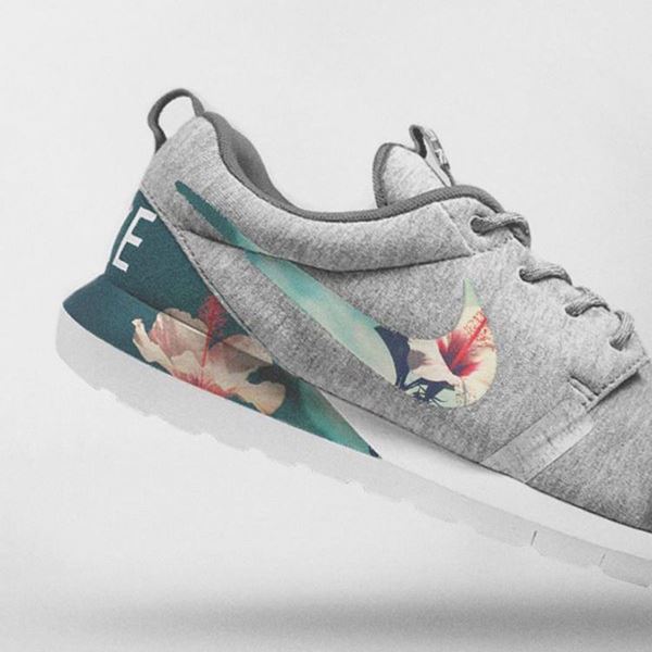 Floral shops print roshe runs