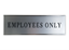 Picture of Metal Flush Wall Mount Holder with Engraved Sign, 3" x 8"